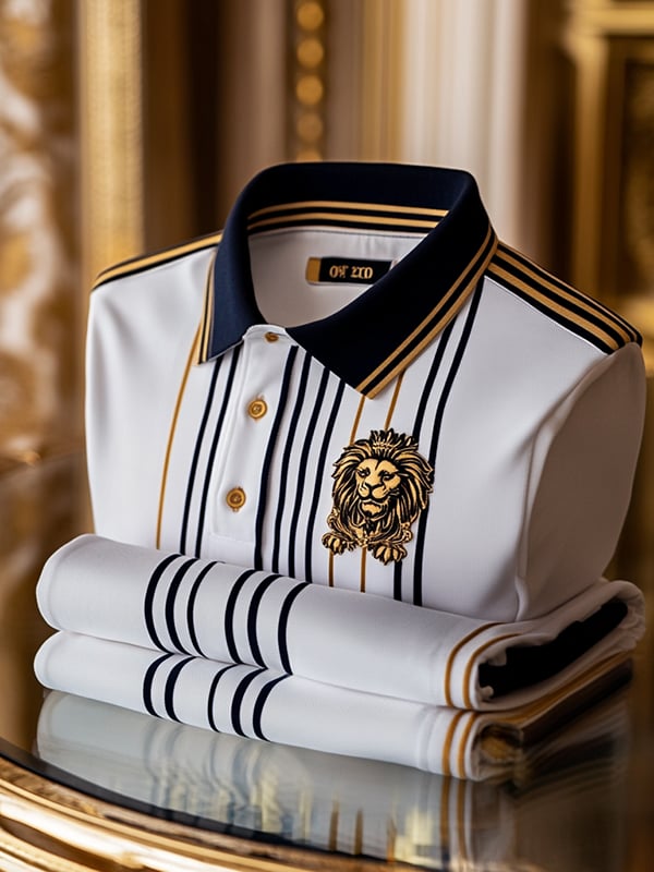 para hombre ejecutivo casual Button de manga corta camisa polo