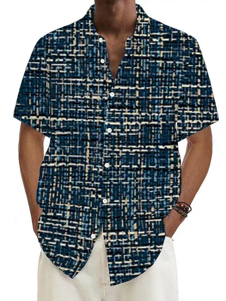 Abstract Texture Art Princamiseta para hombre