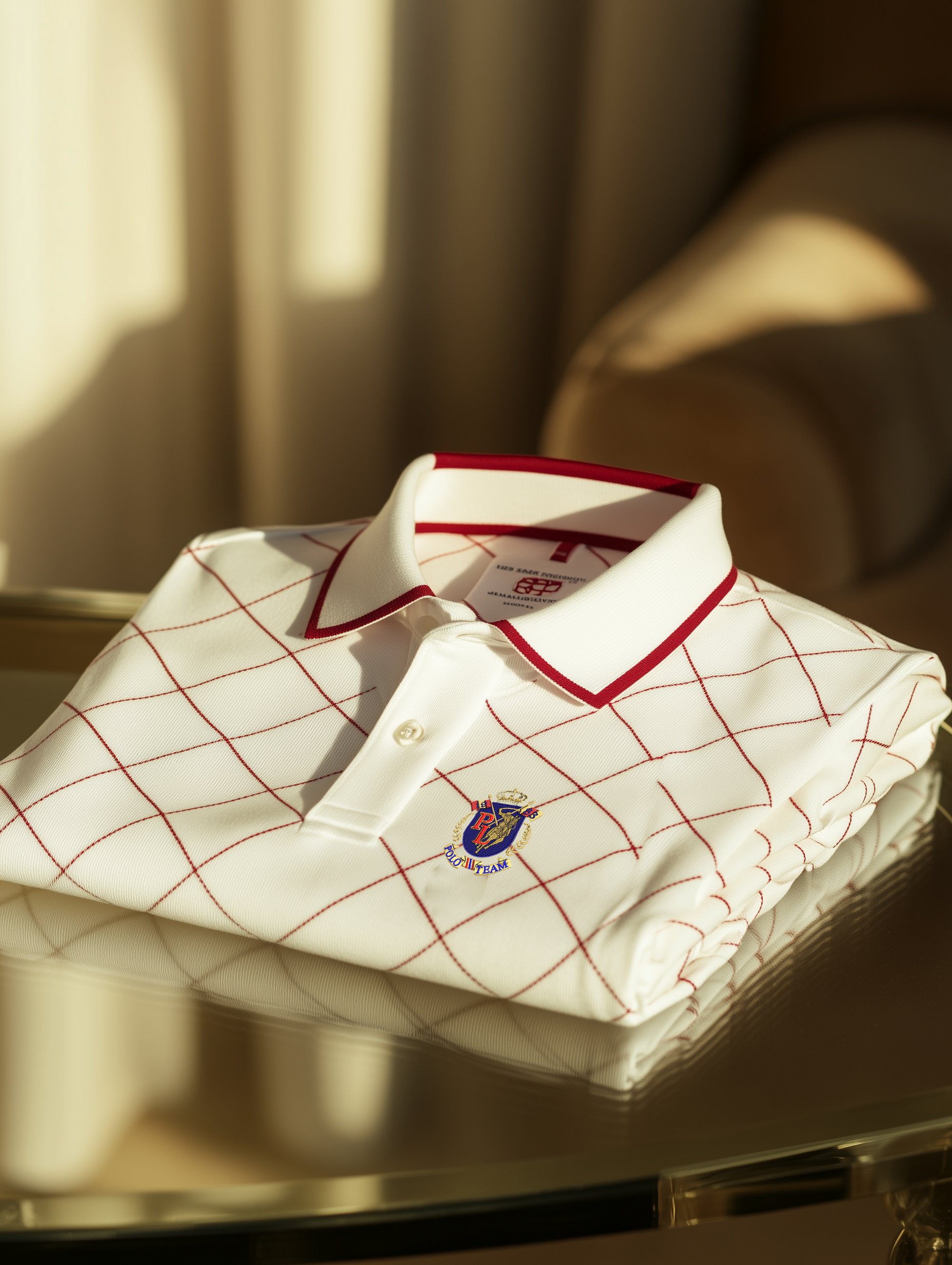 Camisa polo clásico ejecutivo Old Money Button de manga corta para hombre