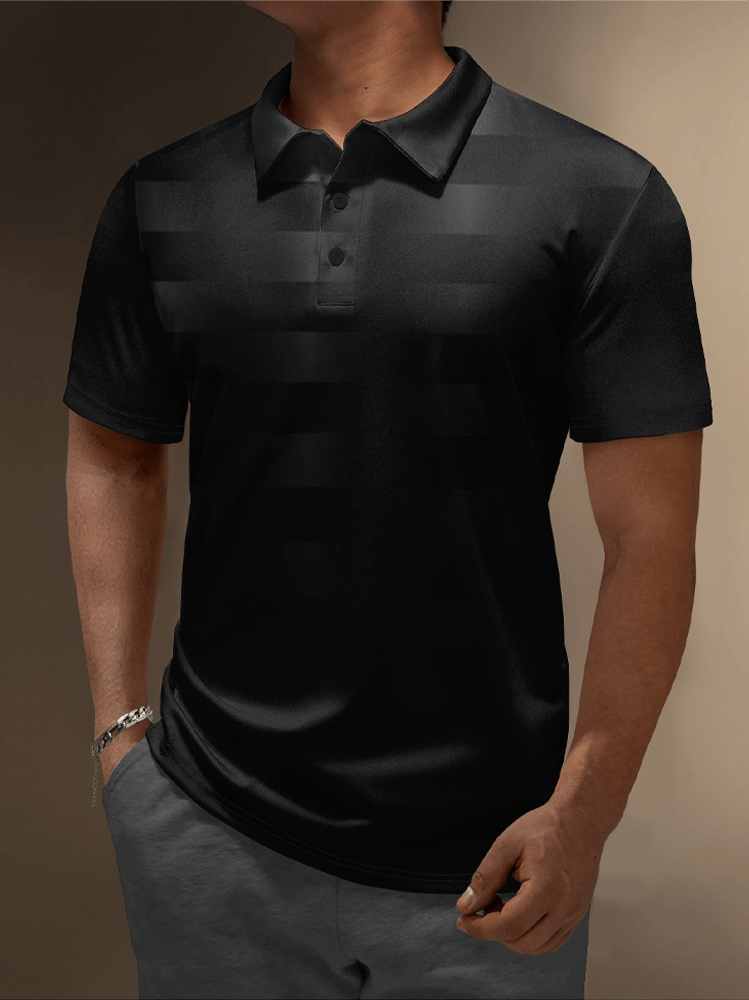 Moisture Wicking Chest bolsillo casual Polo