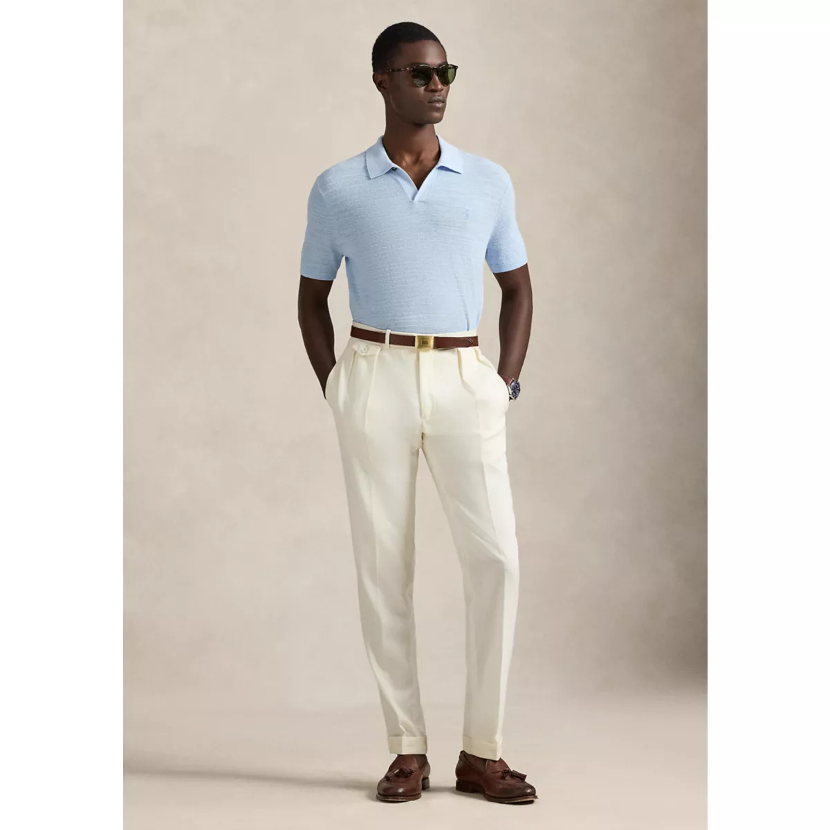 Textured Cotton-Linen Sweater - 4