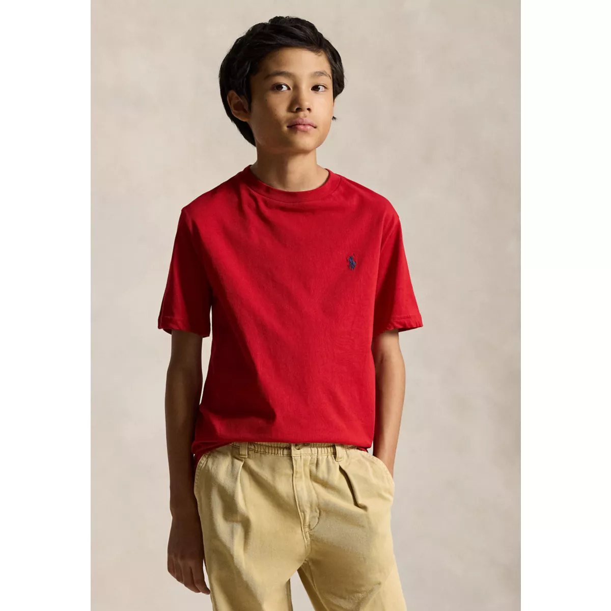 Boys 8-20 Cotton Jersey Crew Neck T-Shirt - 5
