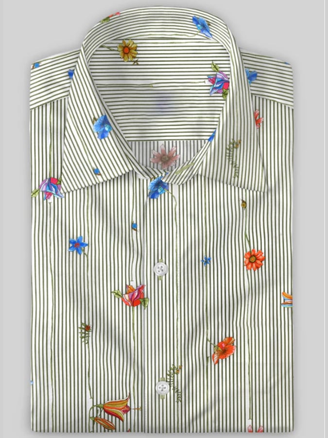 Camisa ejecutivo Style Simple para hombre