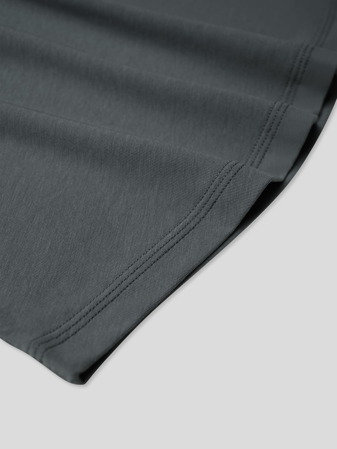 StaySmooth de manga larga Curve Hem Tee: de corte entallado