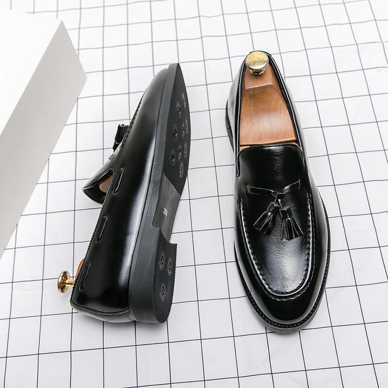Mocasines de moda Male Comfortable Tassel clásico casual para hombre