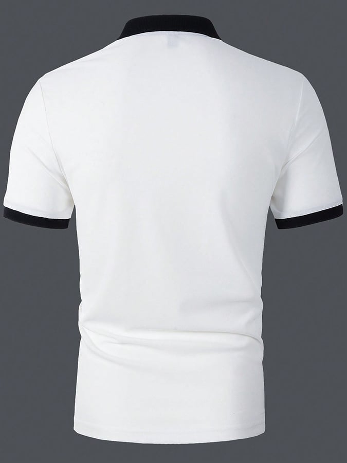 Camisa polo Faith estampado para hombre