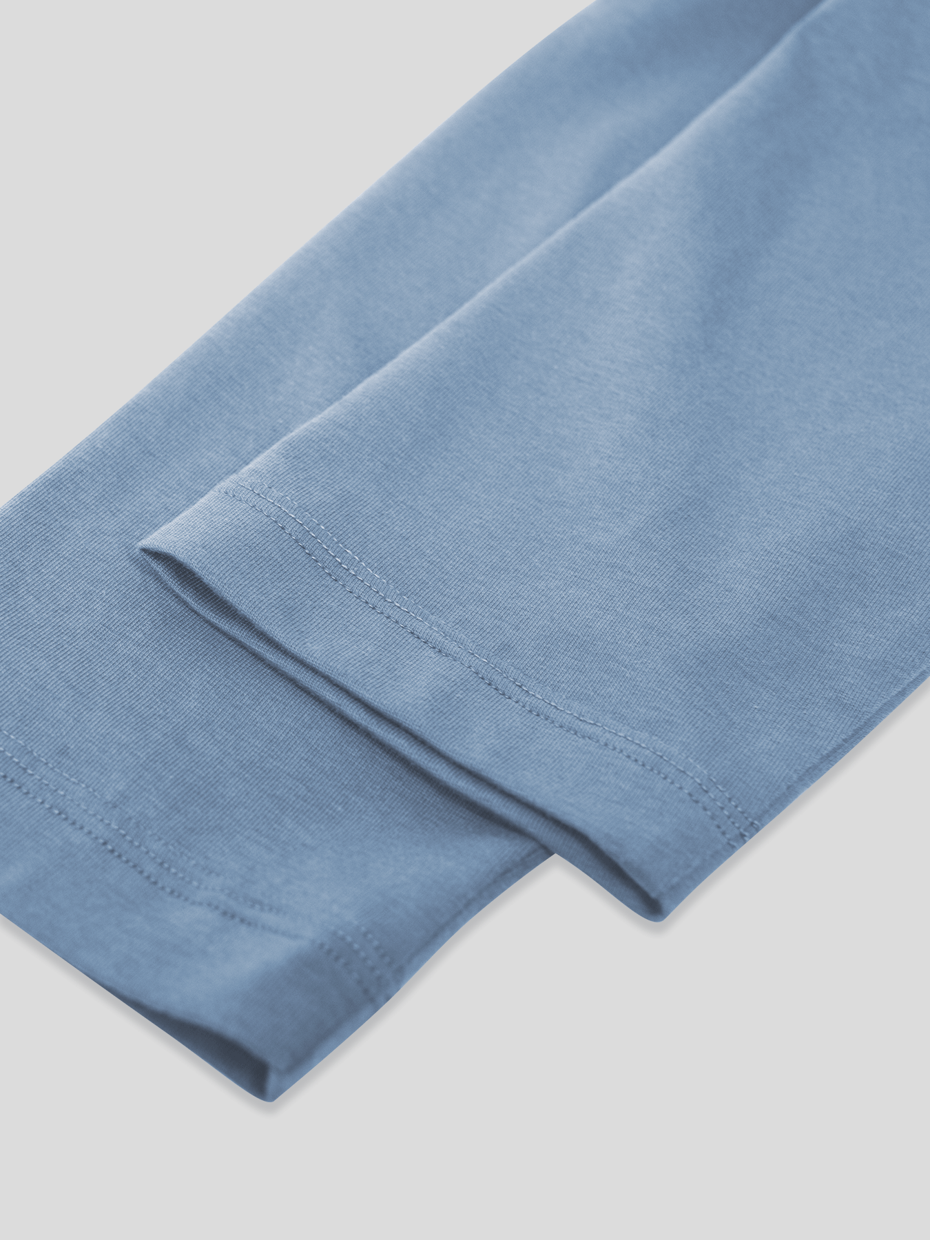 StaySmooth de manga larga Henley Drop-Cut Tee