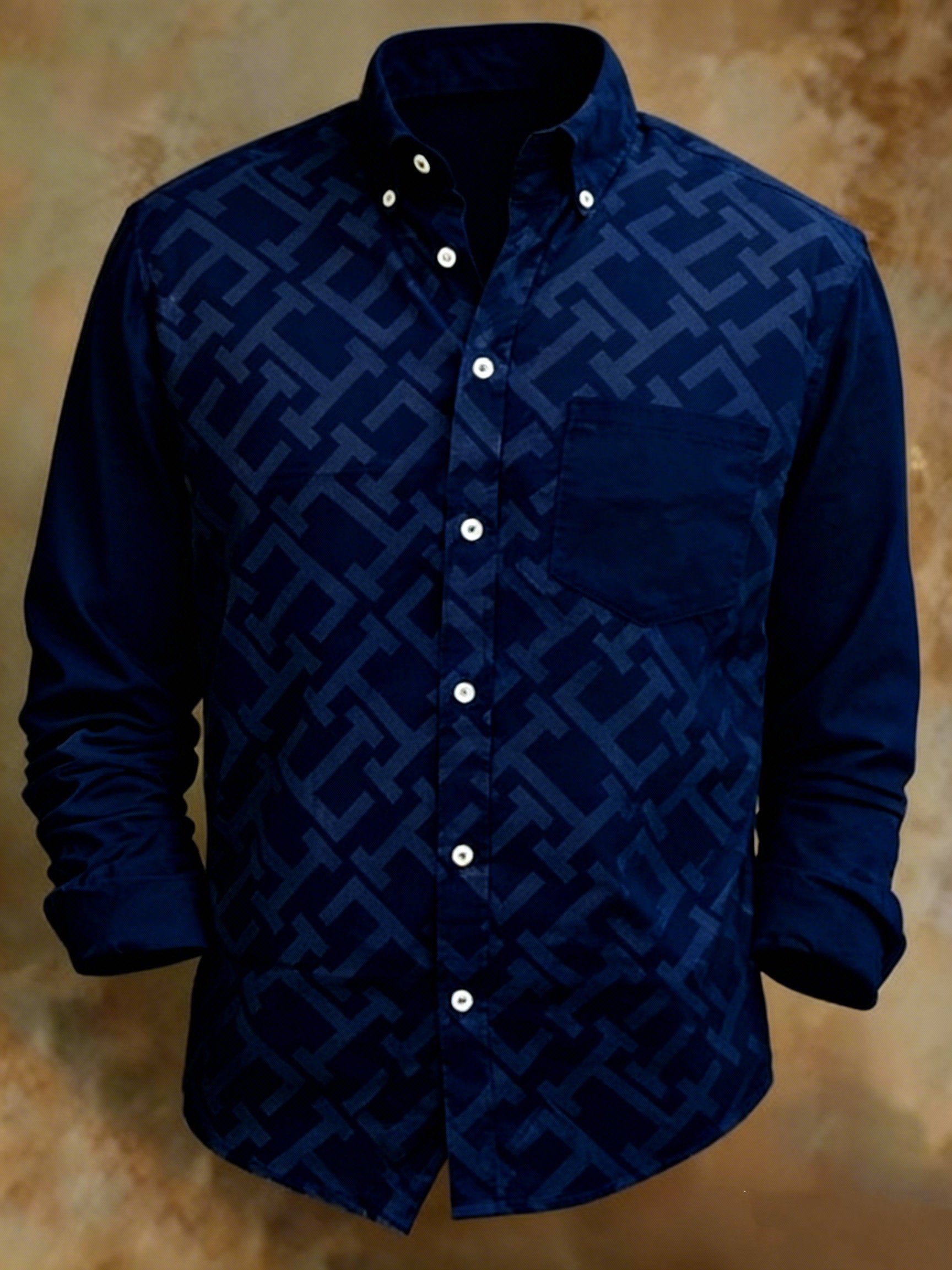 Retro diseño Princamiseta para hombre