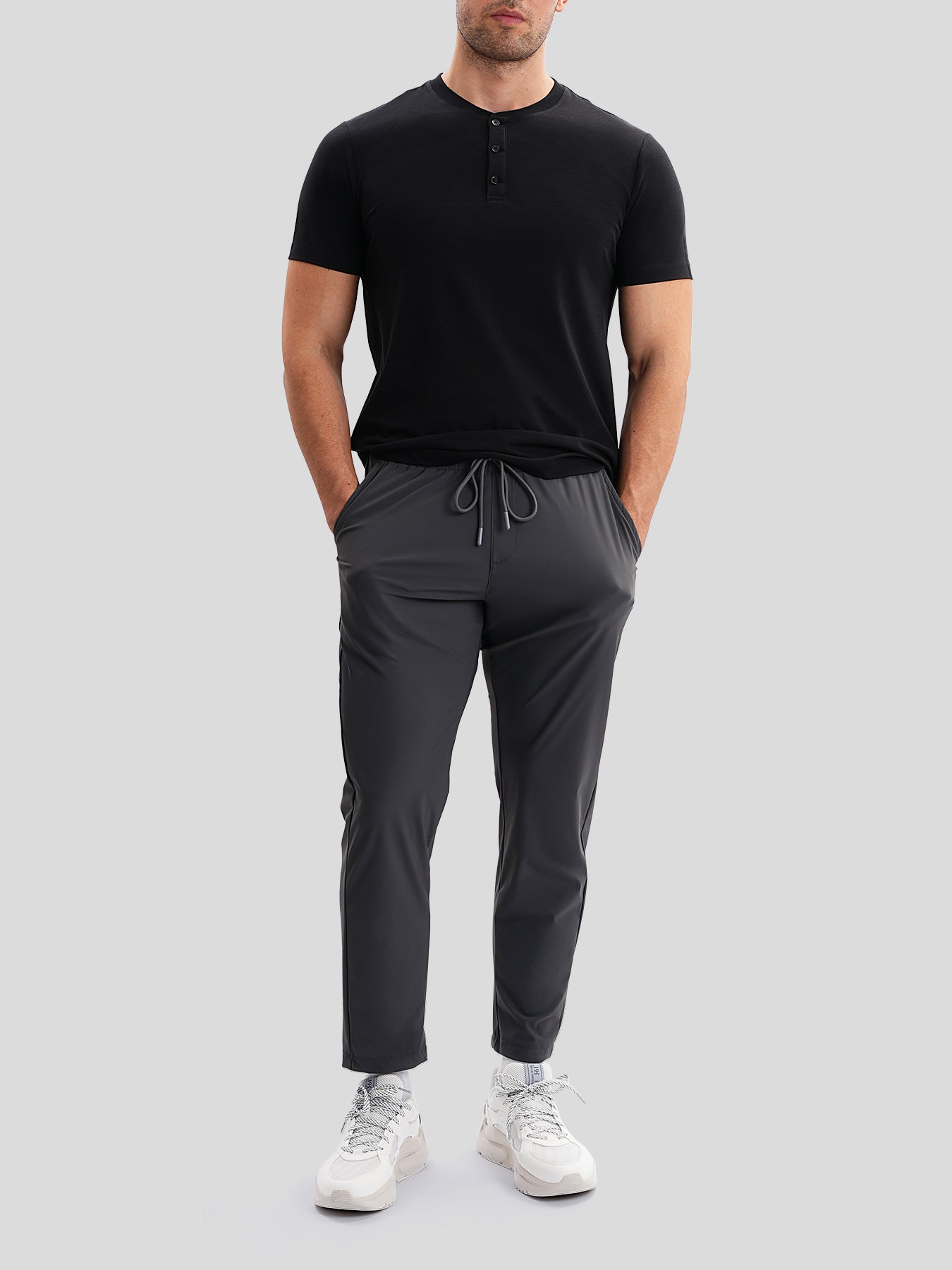Camisa StayCool 2.0 de corte entallado Henley