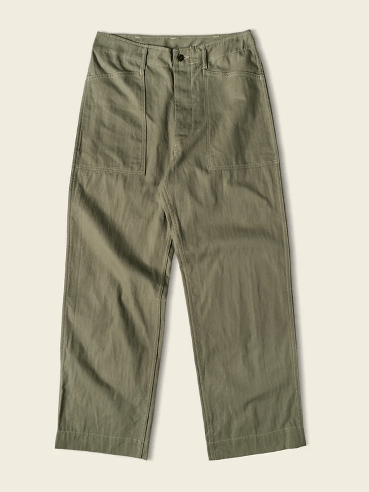 Pantalón vintage para exterior bolsillo casual para hombre