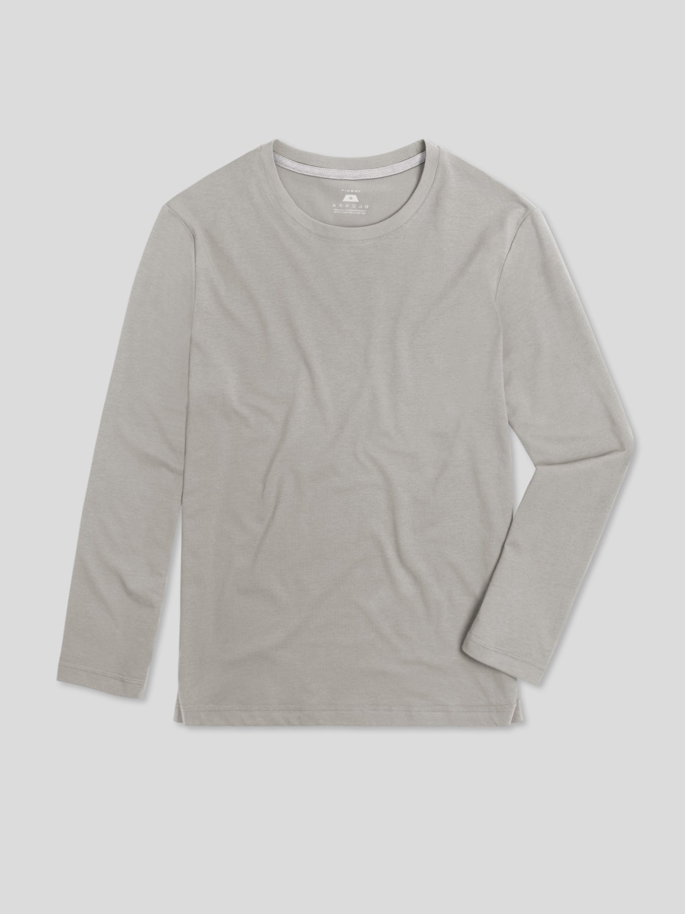 CloudWear 2.0 Split-Hem de manga larga Tee: de corte entallado