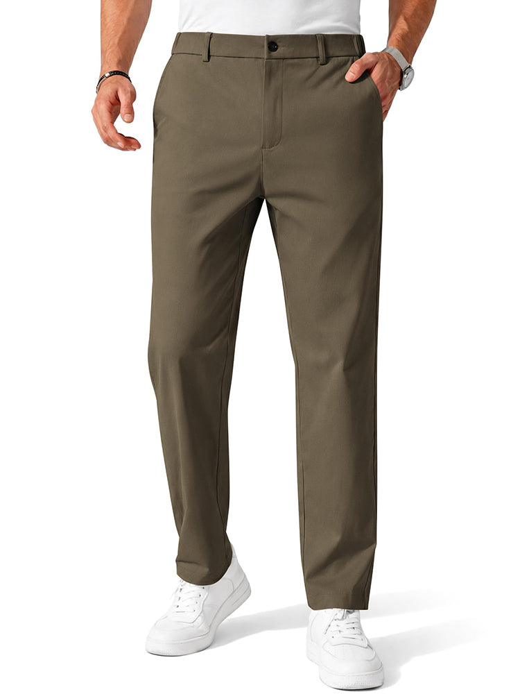 Pantalón ejecutivo casual elástico Chino