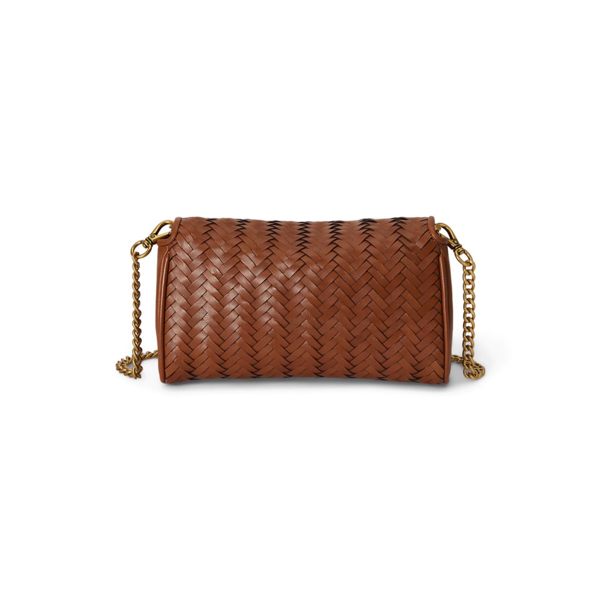 Woven Leather Tanner Crossbody Wallet - 3