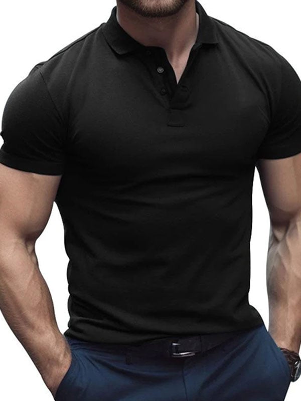 Camisa polo de manga corta casualejecutivo Style