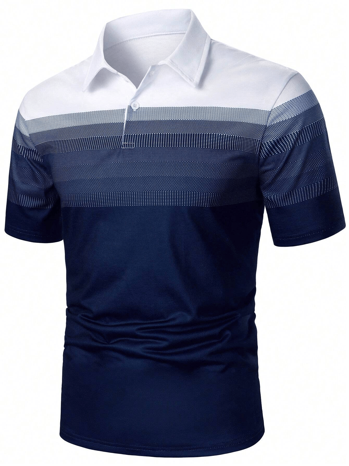 Camisa casual ejecutivo de moda polos para hombre