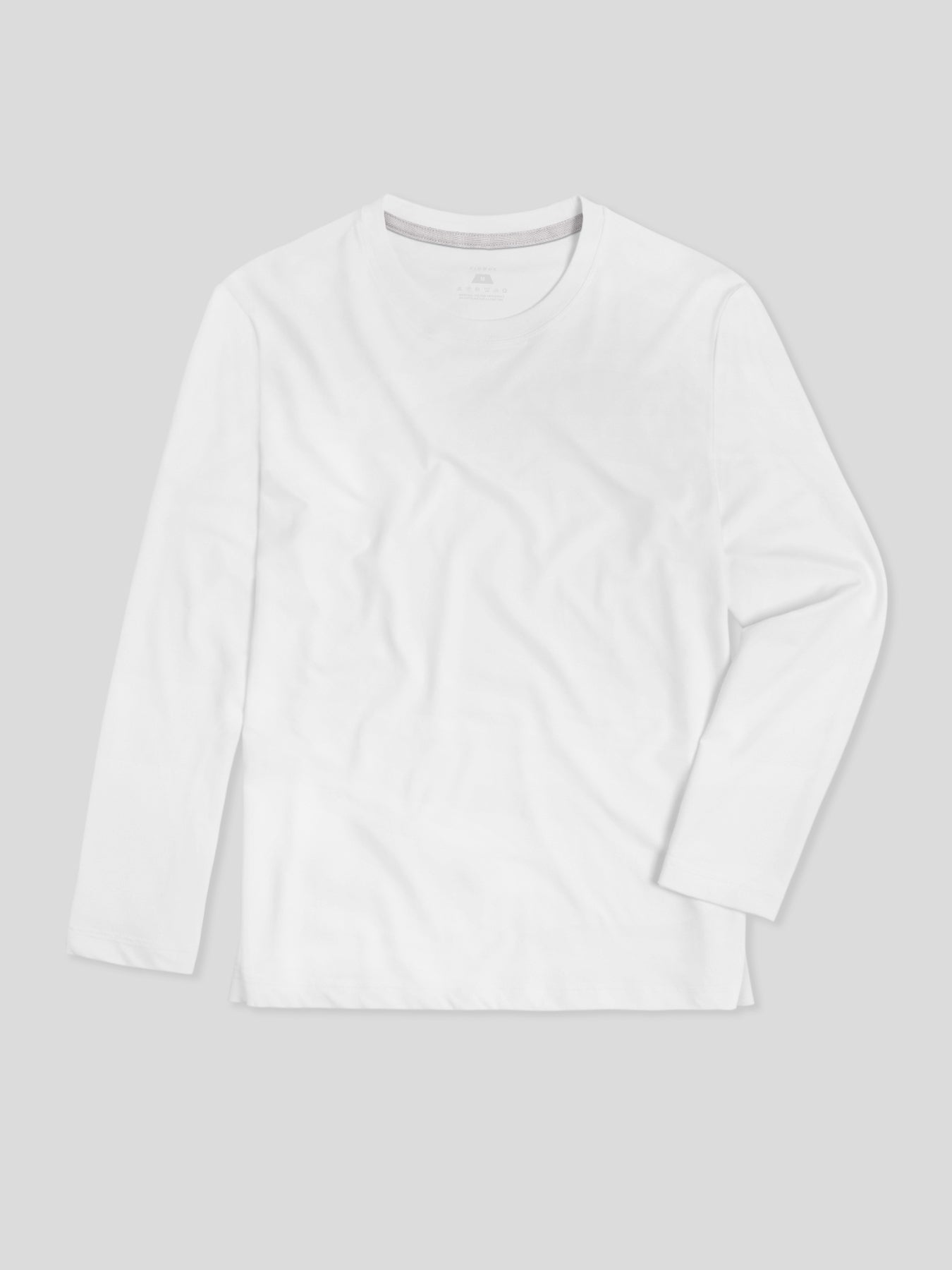 CloudWear 2.0 Split-Hem de manga larga Tee: clásico Fit