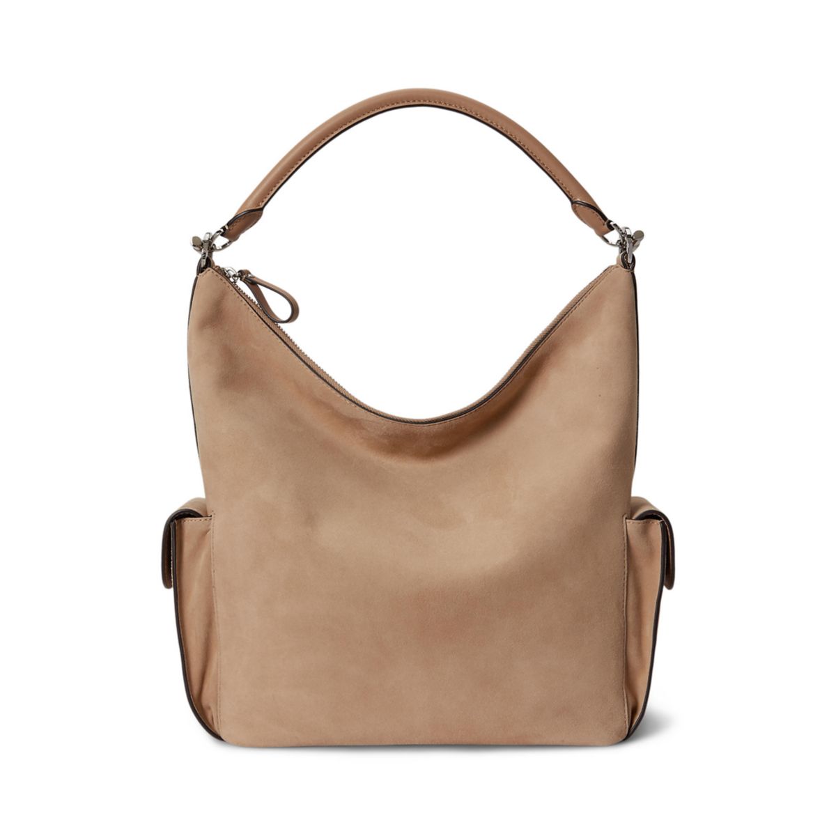 Suede Large Blaike Shoulder Bag - 2