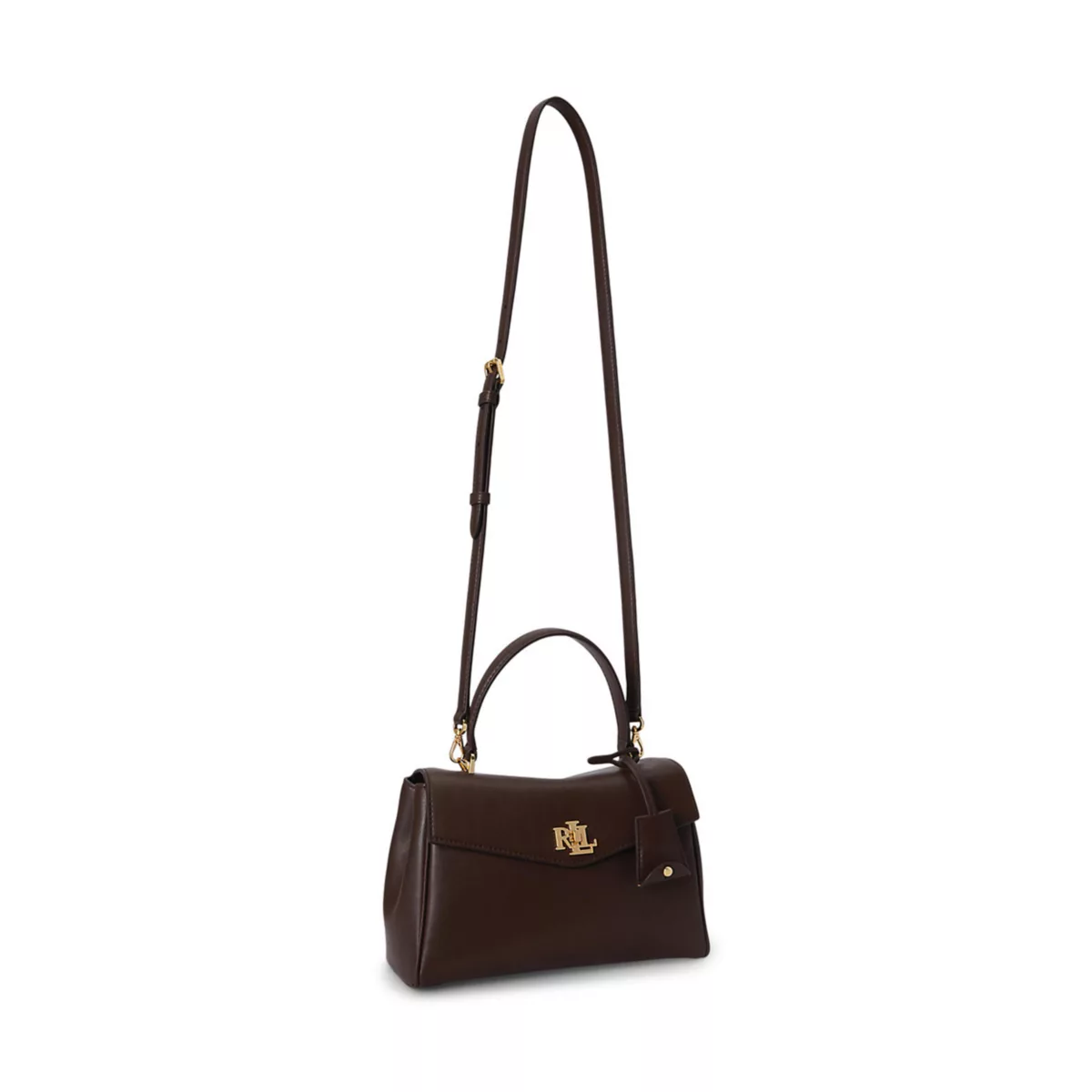Nappa Leather Small Farrah Soft Satchel Bag - 6