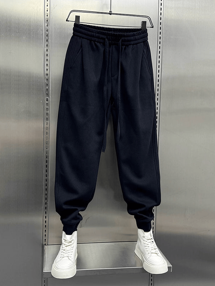 Pantalón polar casual para hombre