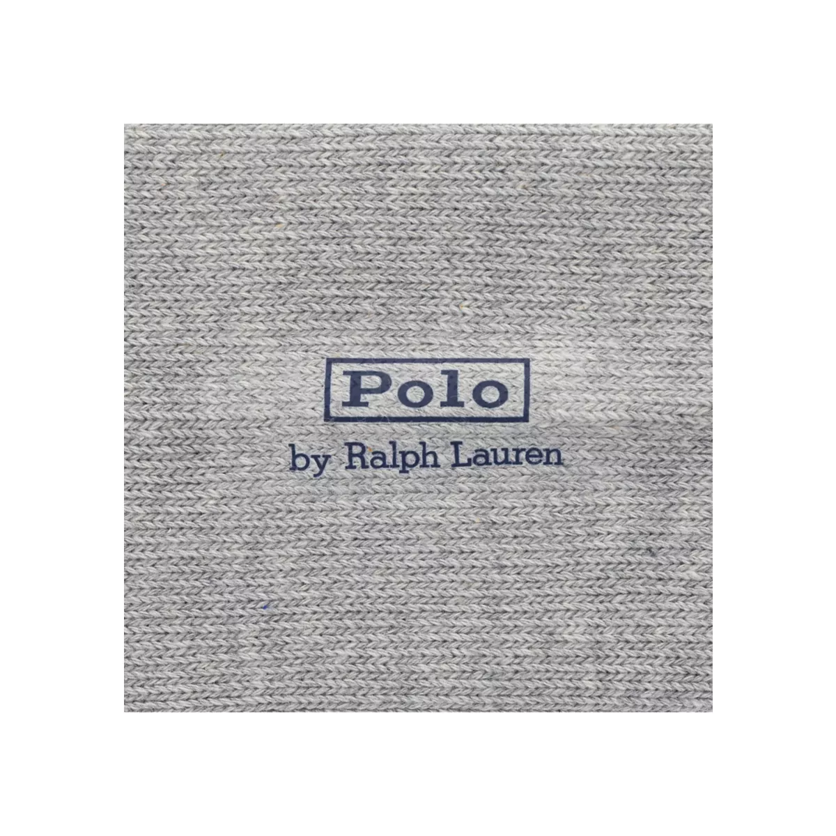 Embroidered Denim Bear Crew Socks - 3