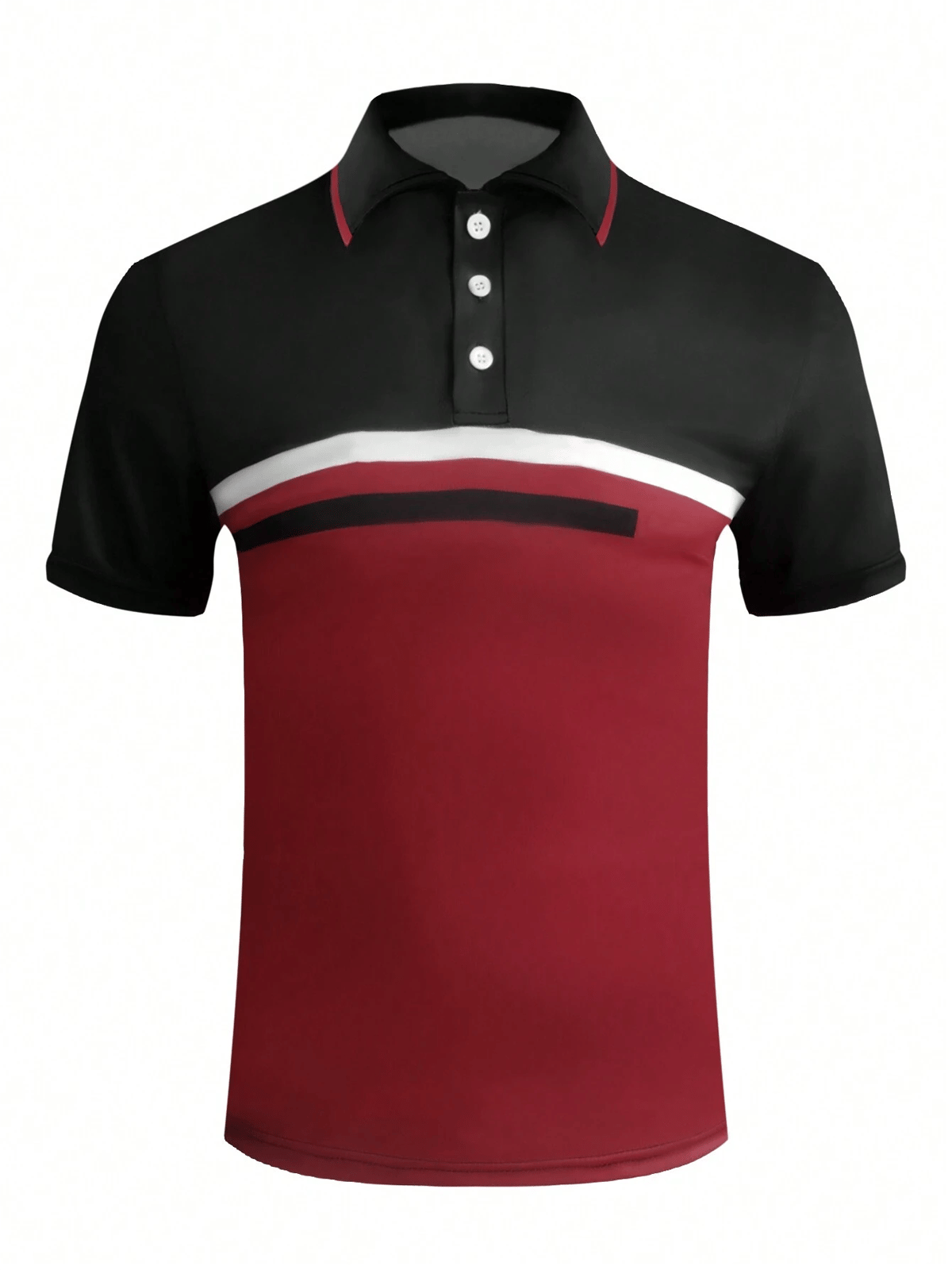 Camisa casual ejecutivo de moda polos para hombre