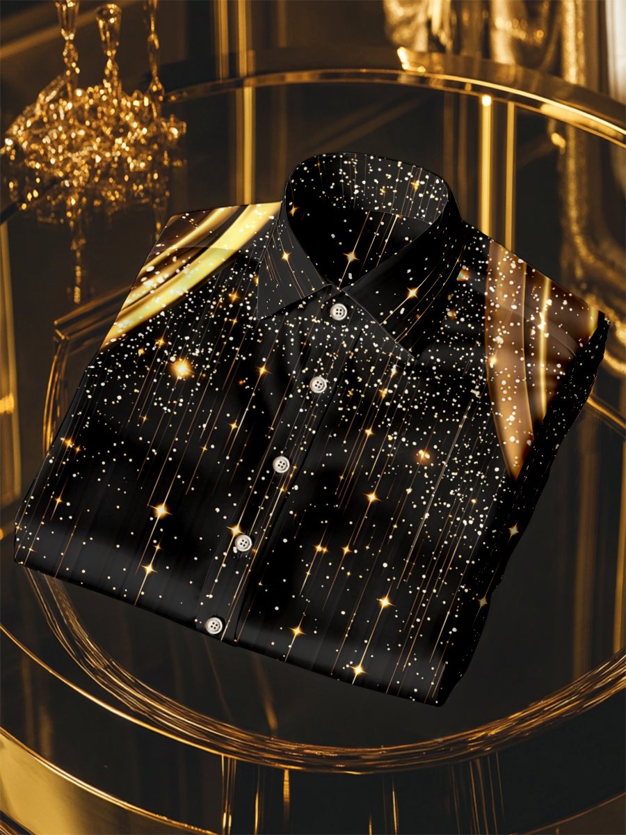 Camisa de lujo ejecutivo de manga larga para hombre