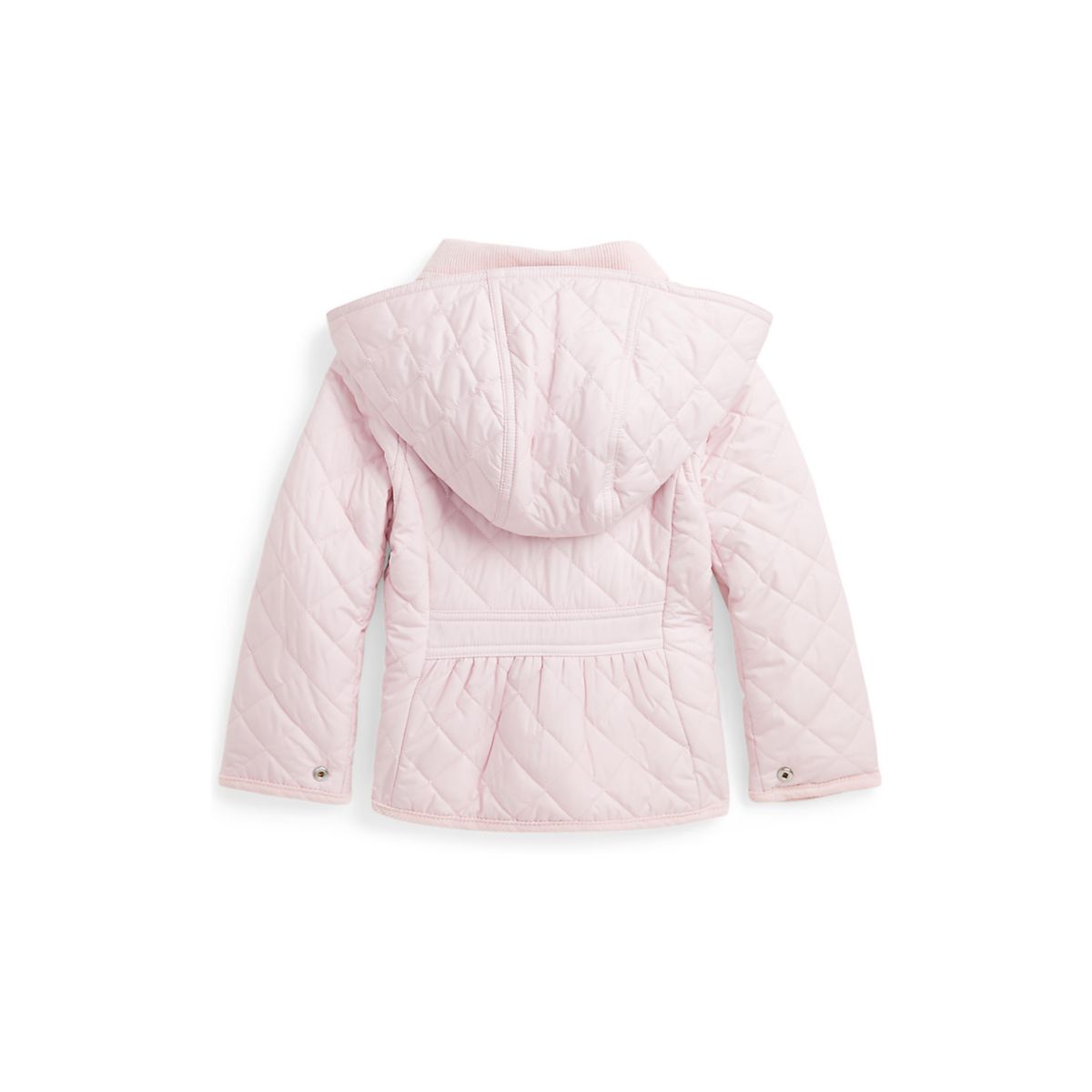 Girls 2-6x Quilted Water Repellent Barn Jacket - 2