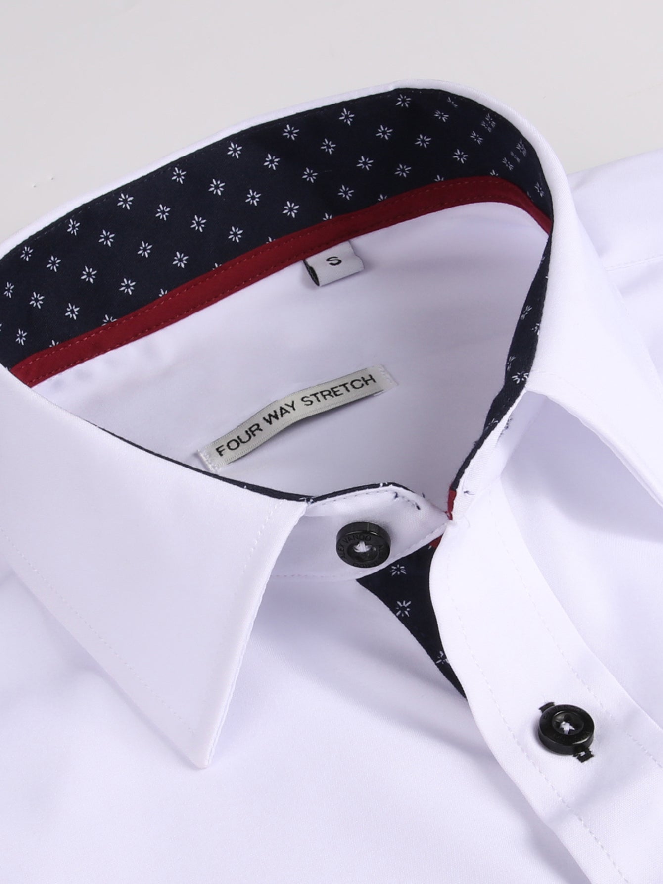 Camisa de vestir de manga larga Contrast