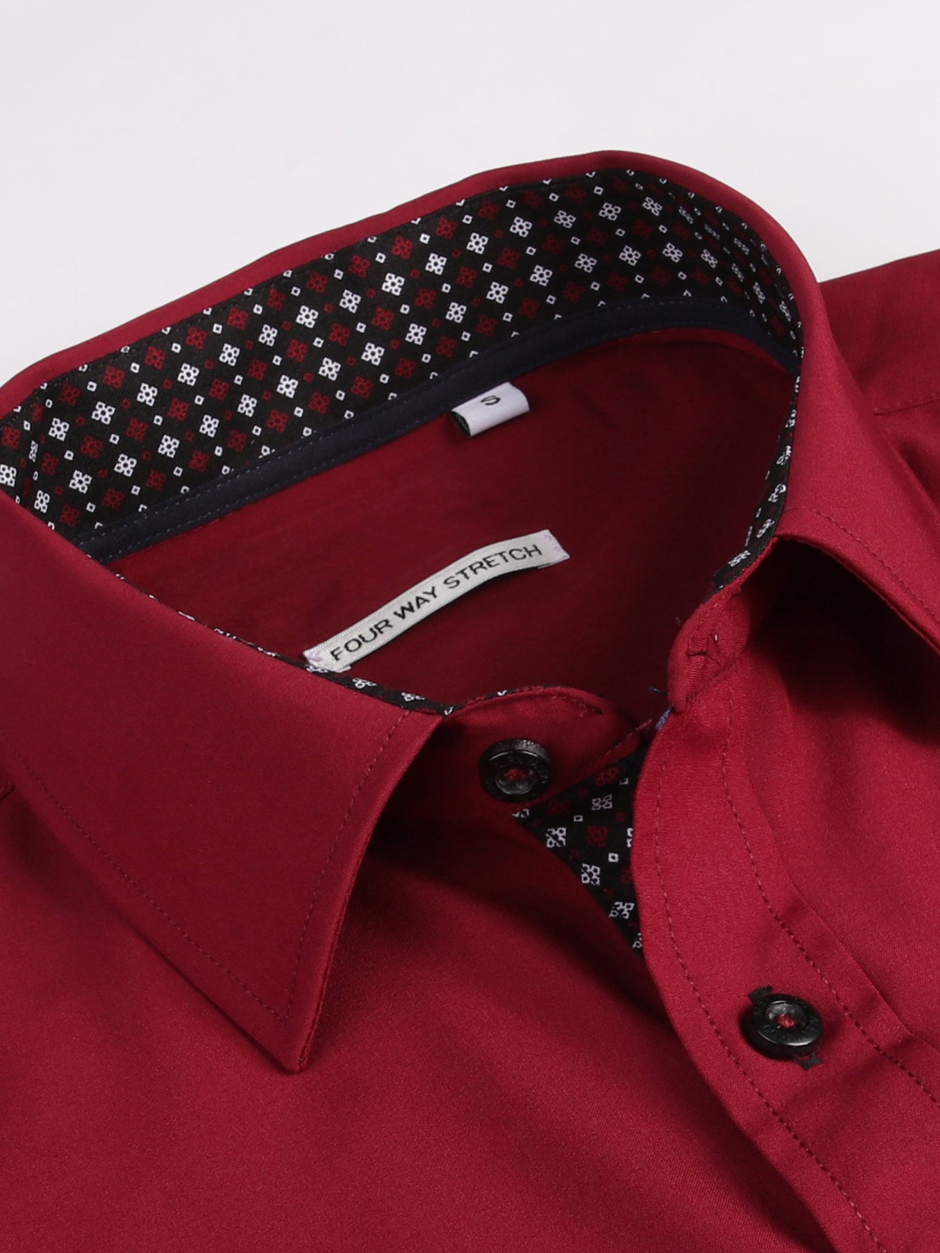Camisa de vestir de manga larga Contrast