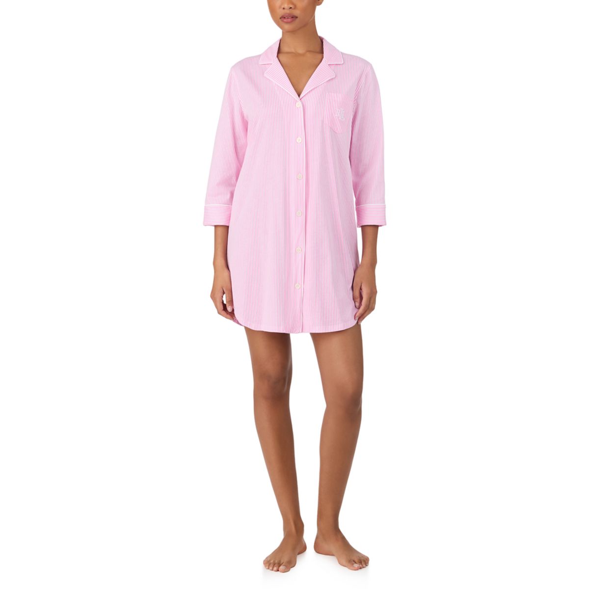Cotton Knit Sleepshirt - 3