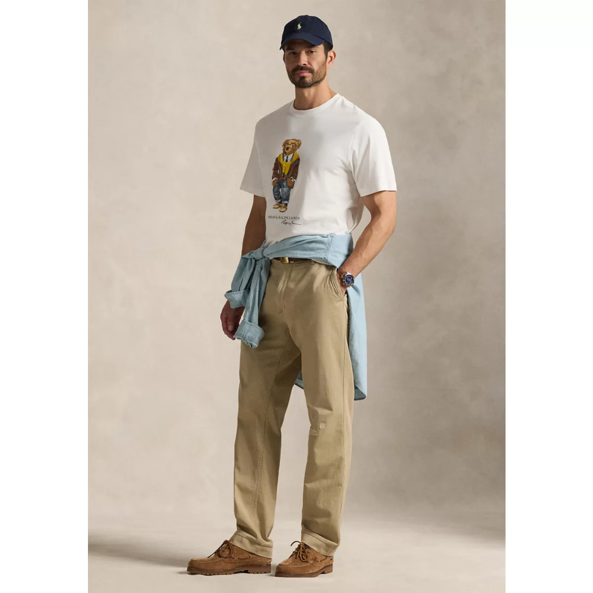 Big & Tall Polo Bear Jersey T-Shirt - 5