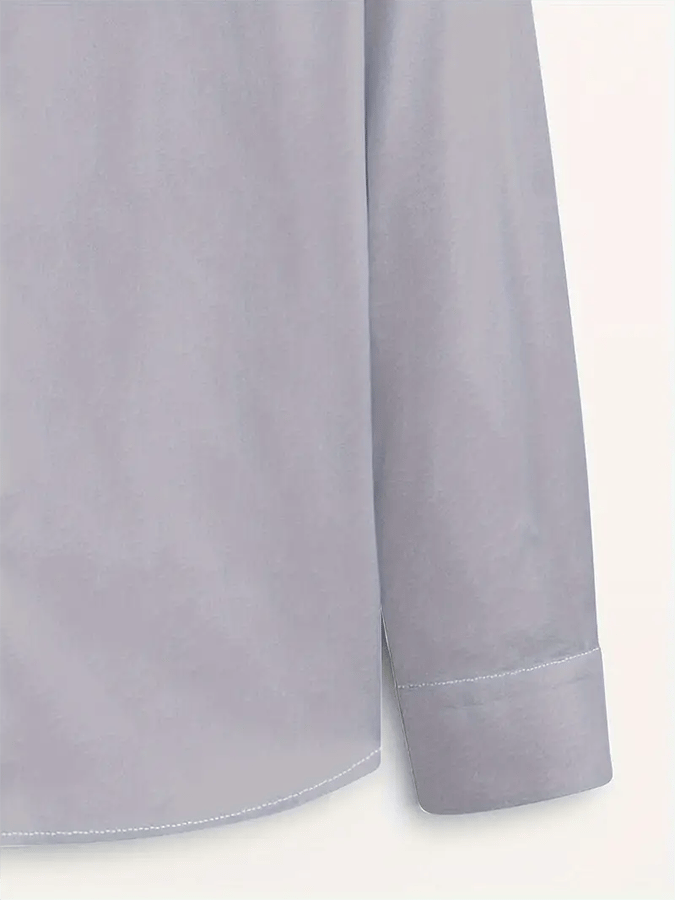 Camisa a rayas ejecutivo casual para hombre
