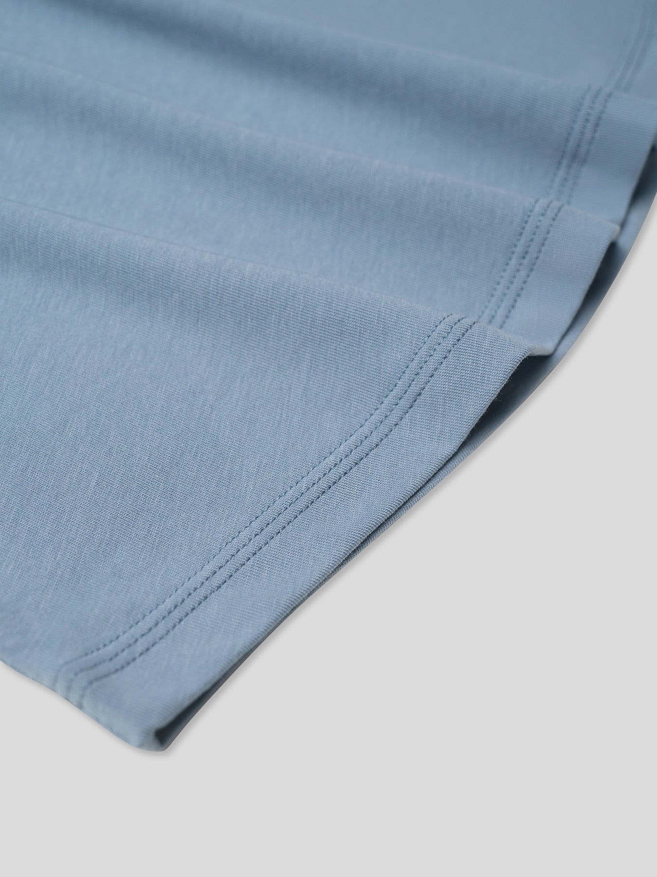 StaySmooth de manga larga Curve Hem Tee: de corte entallado