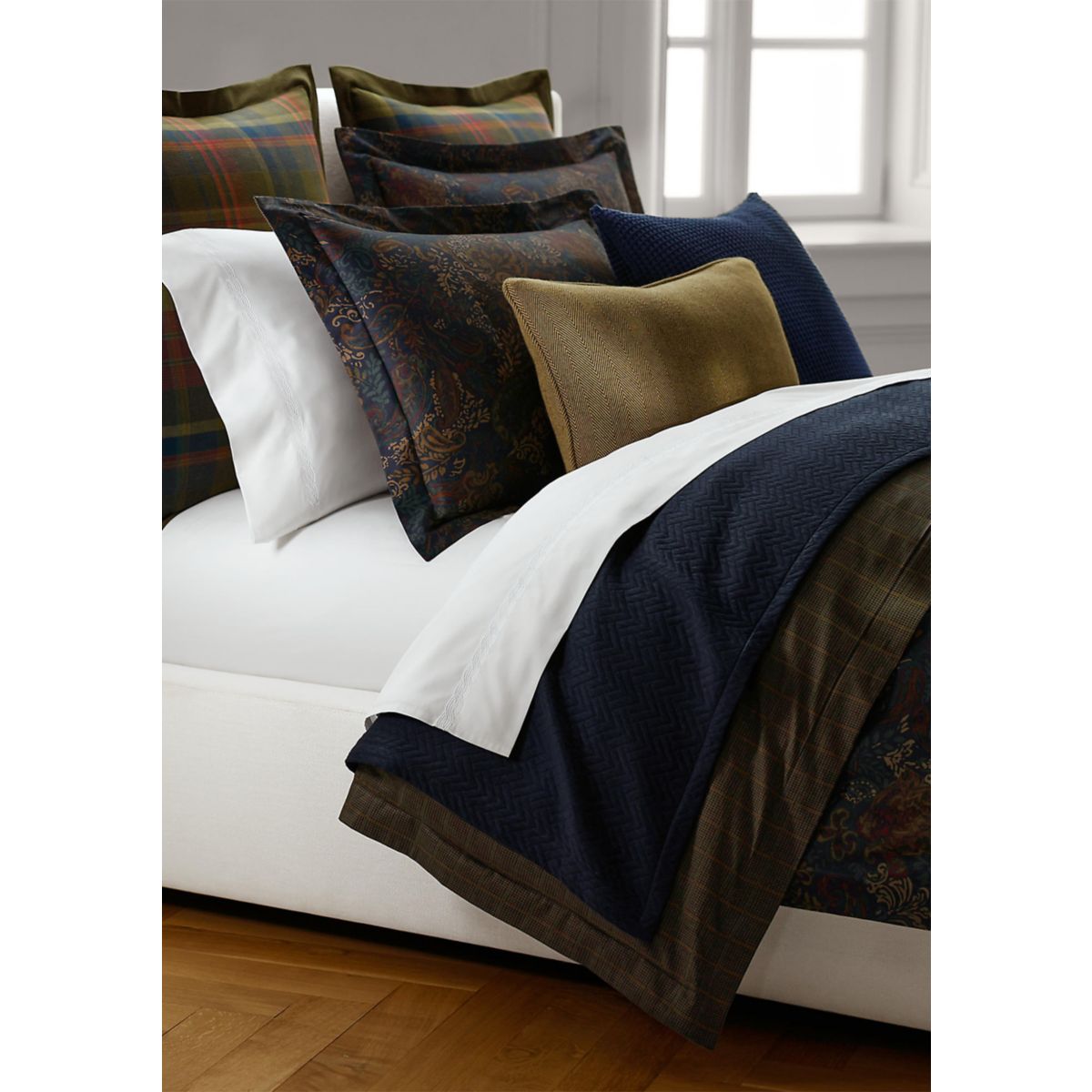 Henry Cotton Sateen Reversible Comforter Set - 2