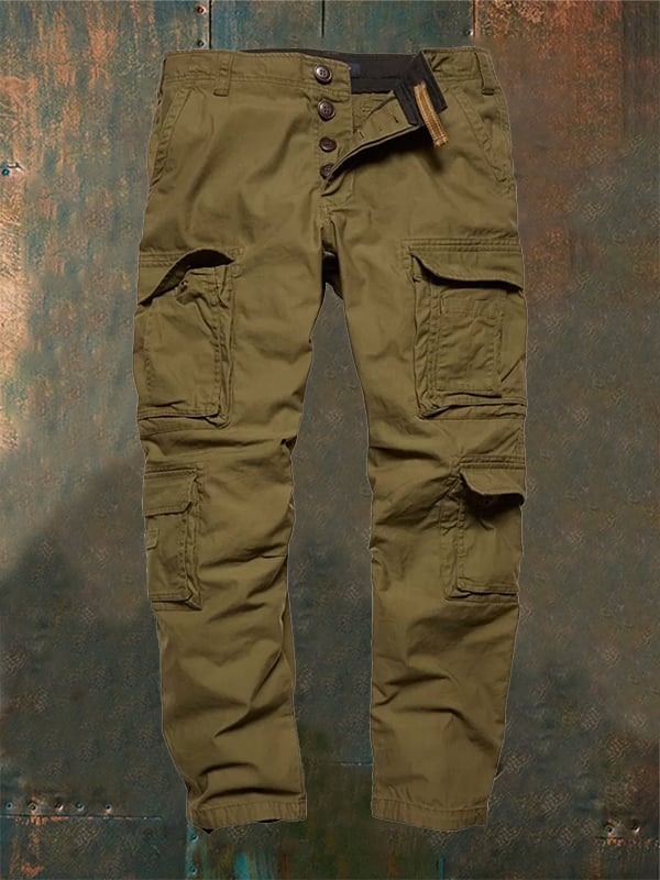 Vintage para exterior bolsillo Overalls para hombre