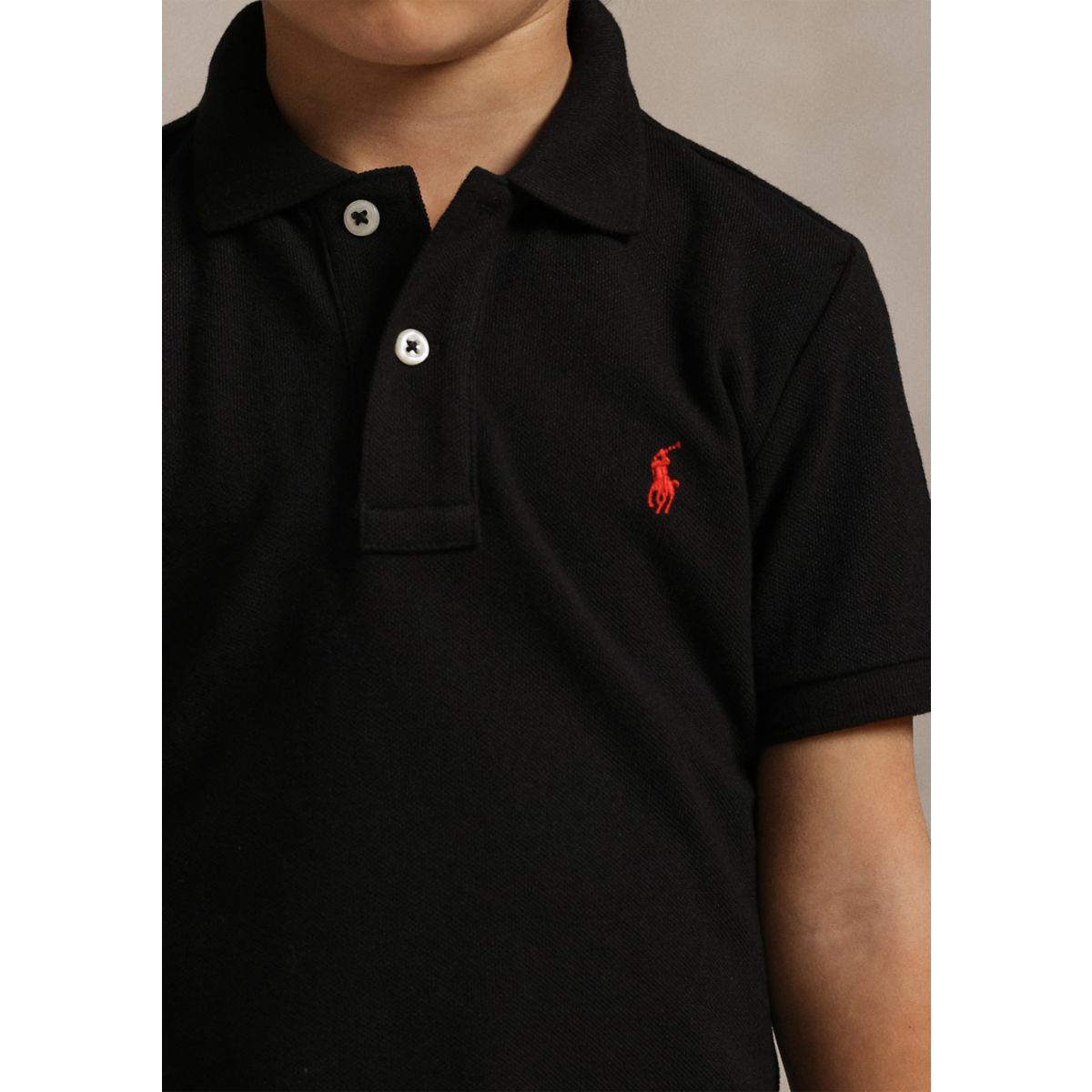 Boys 2-7 Cotton Mesh Polo Shirt - 2