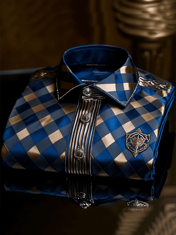 Camisa de lujo Gorgeous de manga larga para hombre