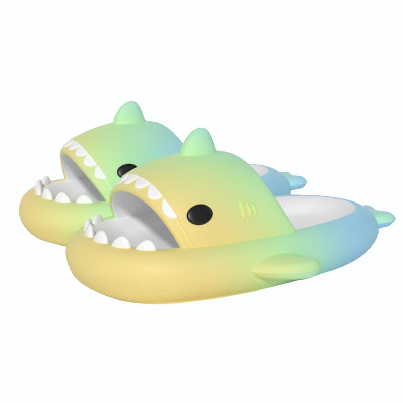 De modaable And Cute degradado Eva Shark Slippers
