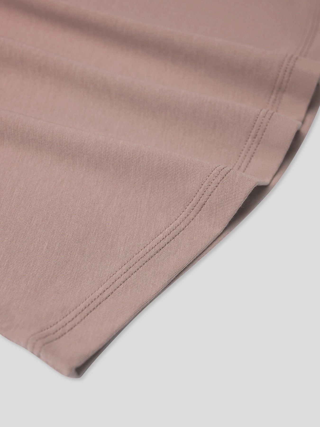 StaySmooth de manga larga Curve Hem Tee: de corte entallado