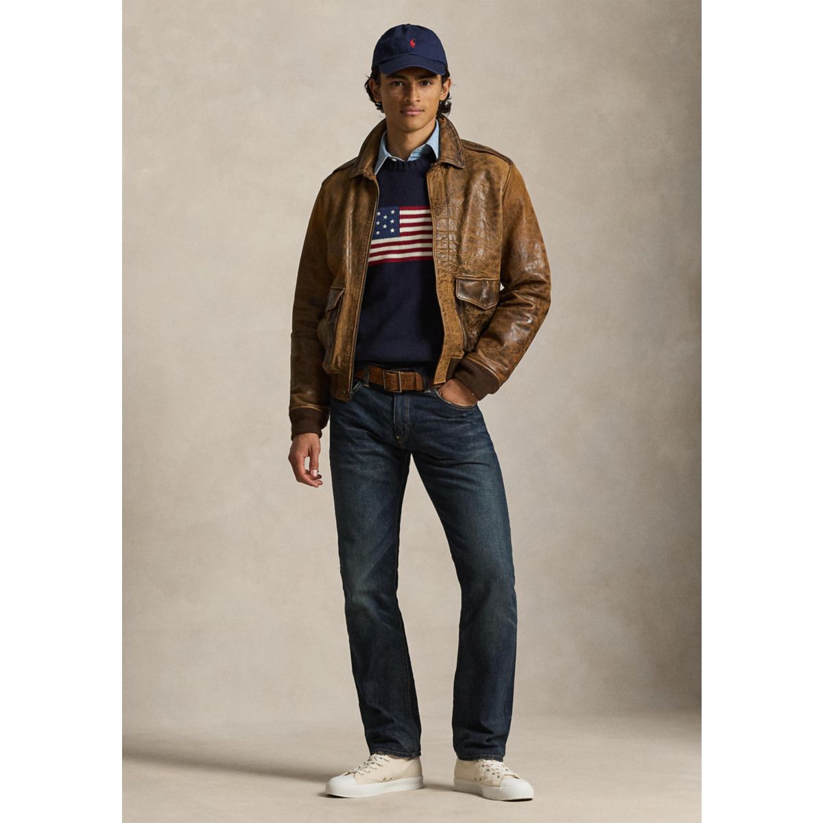 Straight-Fit Lightweight Morris-Wash Jeans - 5