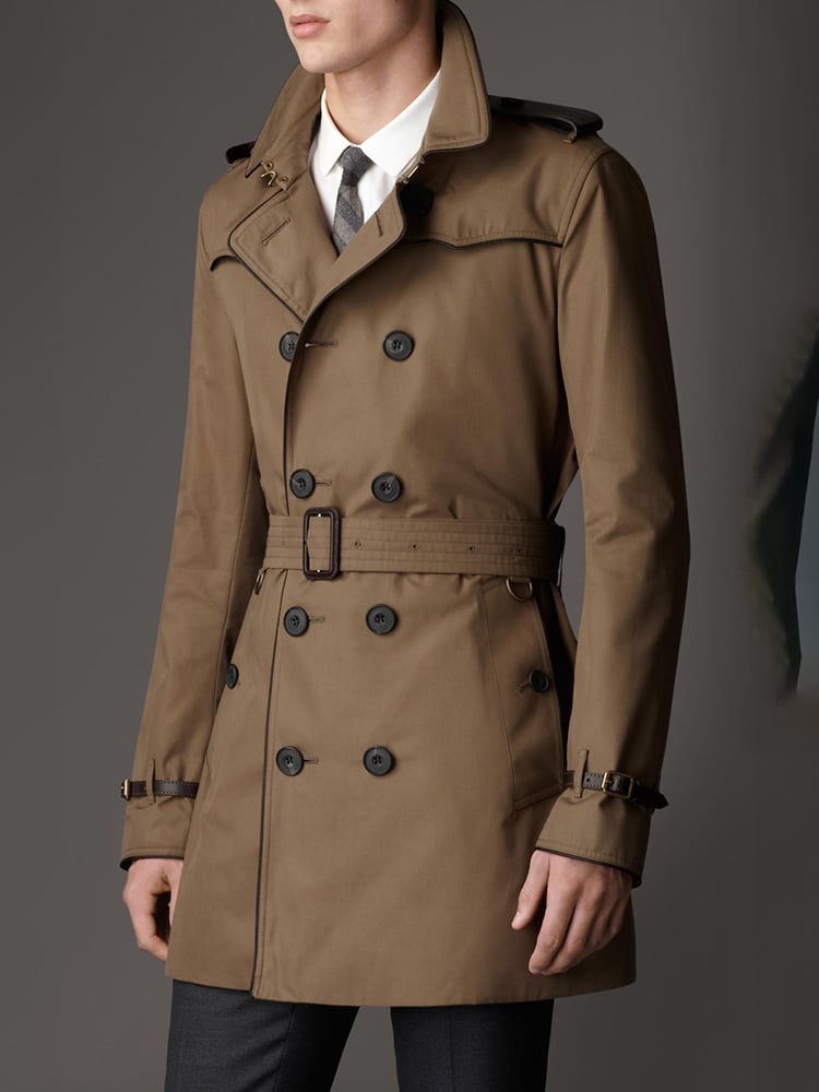Light de lujo ejecutivo bolsillo Windbreaker para hombre