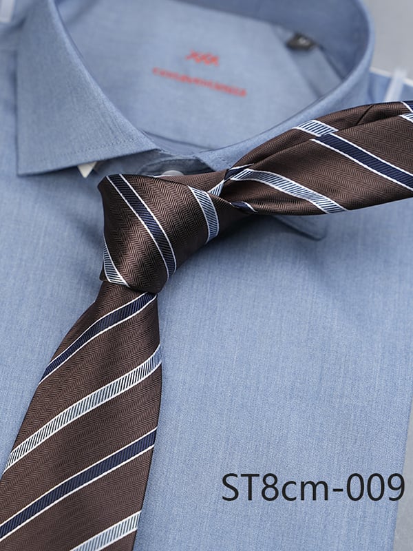 Camisa retro Gentleman Wedding Busines Tie para hombre