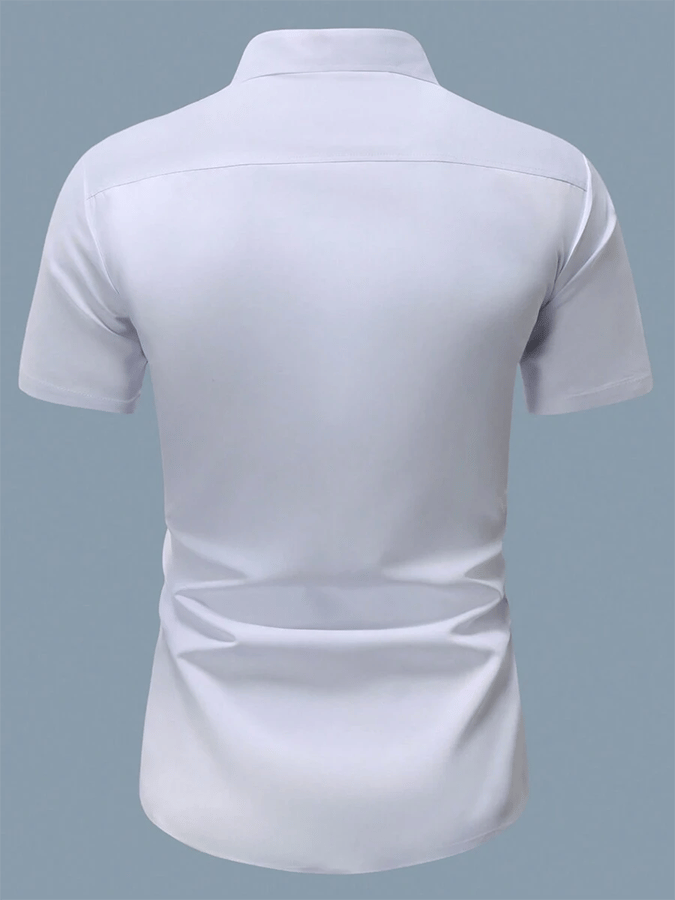 Camisa ejecutivo de manga corta para hombre - vista 2