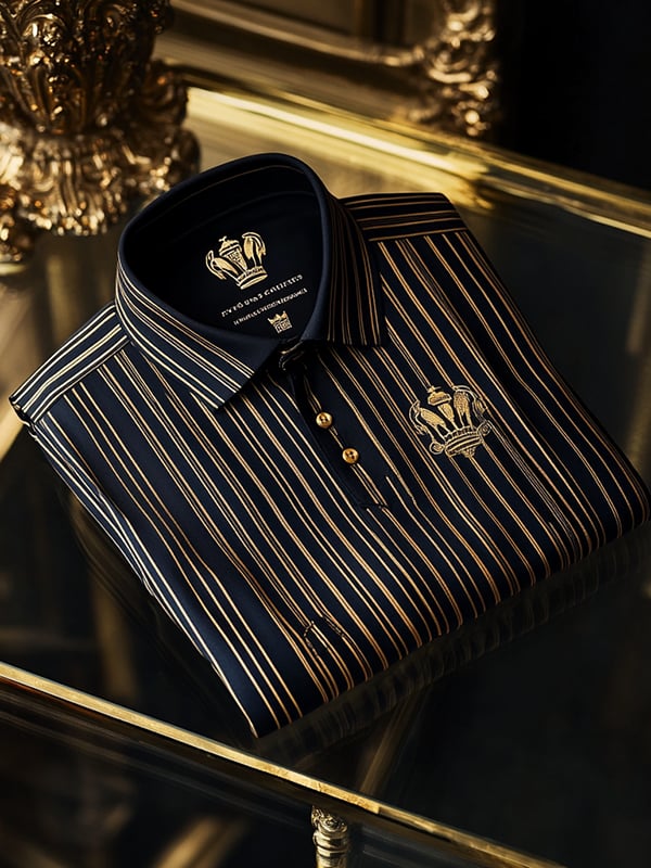 Camisa polo ejecutivo casual Button de manga corta para hombre