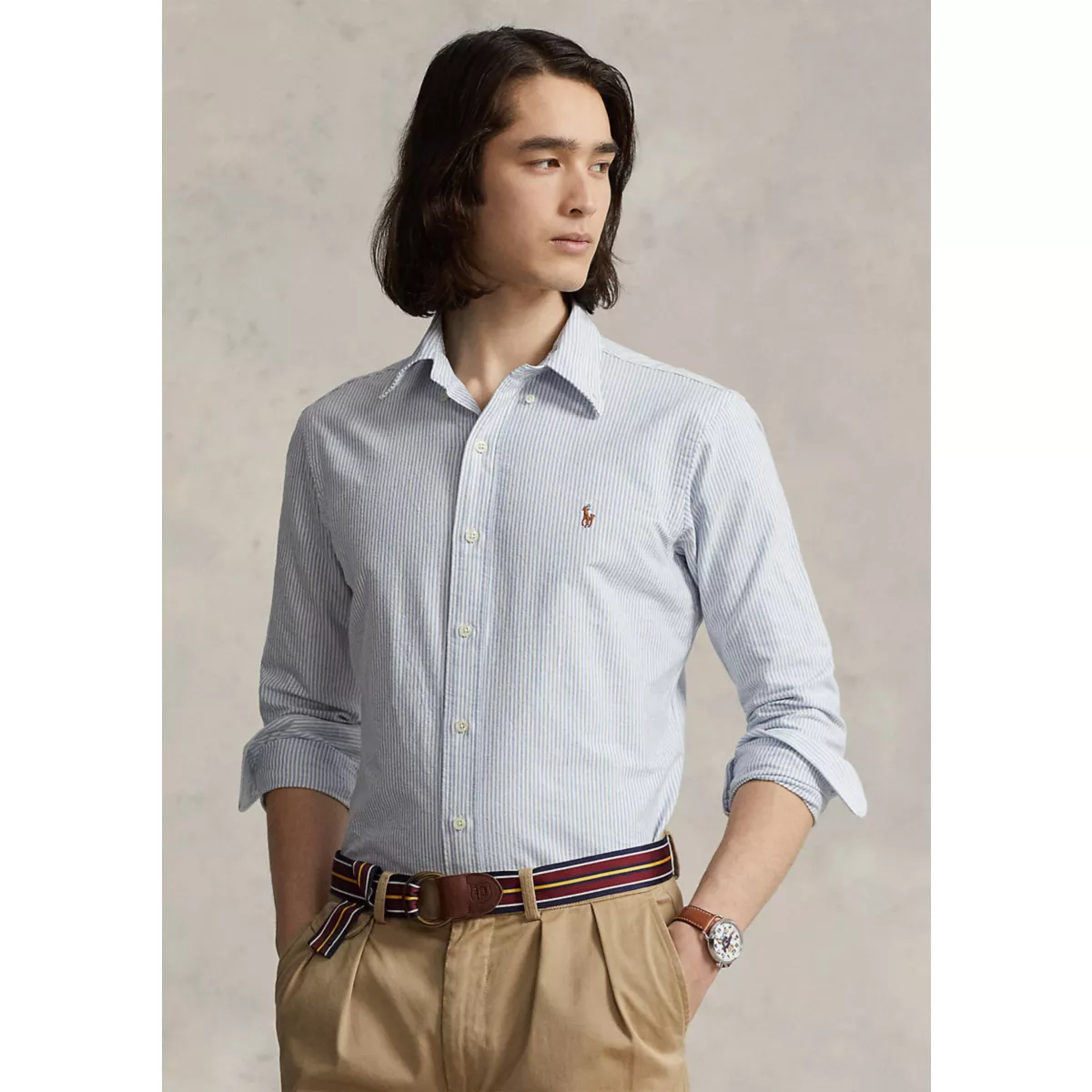 Custom Fit Oxford Shirt - 8