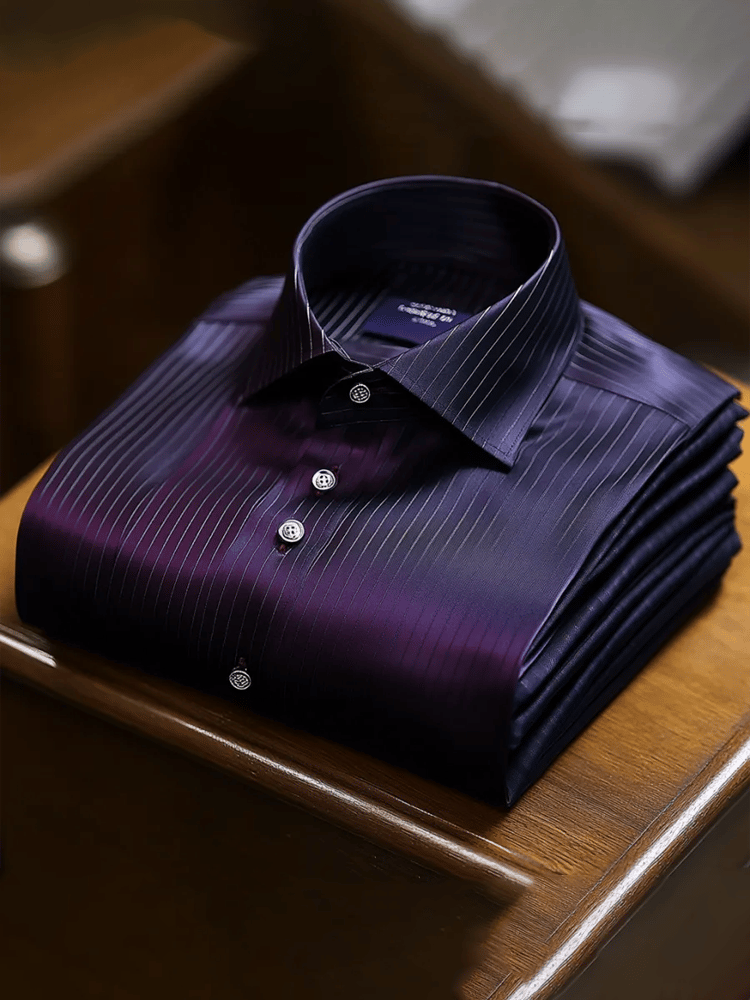 Camisa de lujo Gorgeous de manga larga para hombre