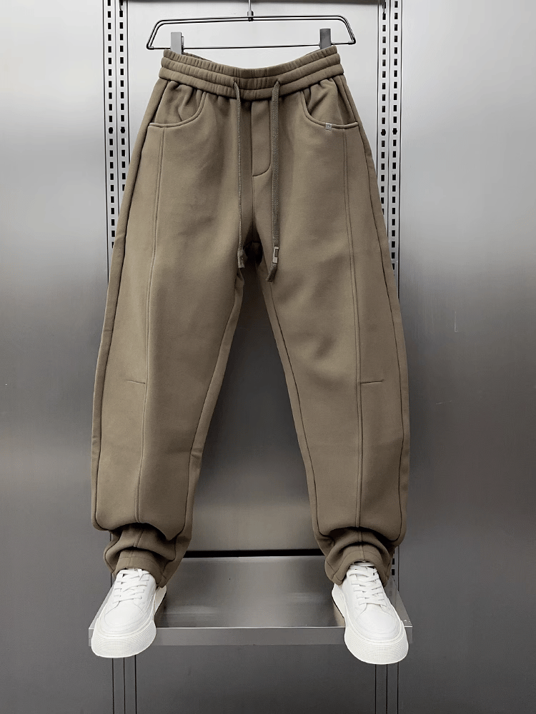Pantalón polar casual para hombre