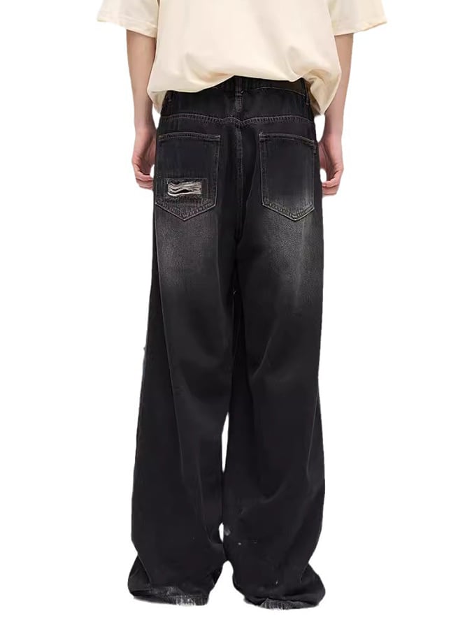 Elegantee casual Ripped Jeans para hombre