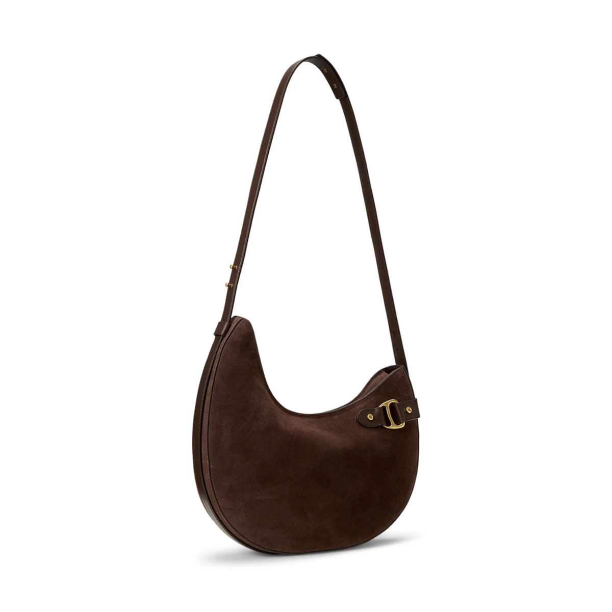 Suede Large Tasha Shoulder Bag - 5
