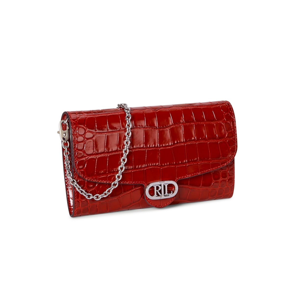 Croc Embossed Medium Adair Crossbody Bag - 4